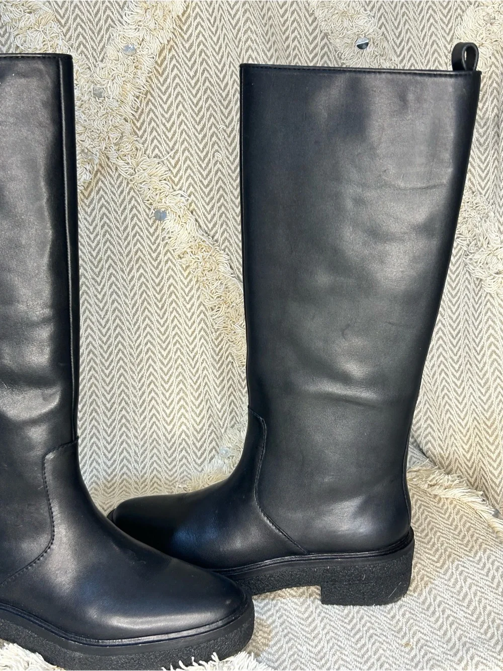 Carlee Tall Combat Boots Loeffler Randall.